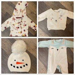 Newborn Girl Winter Bundle